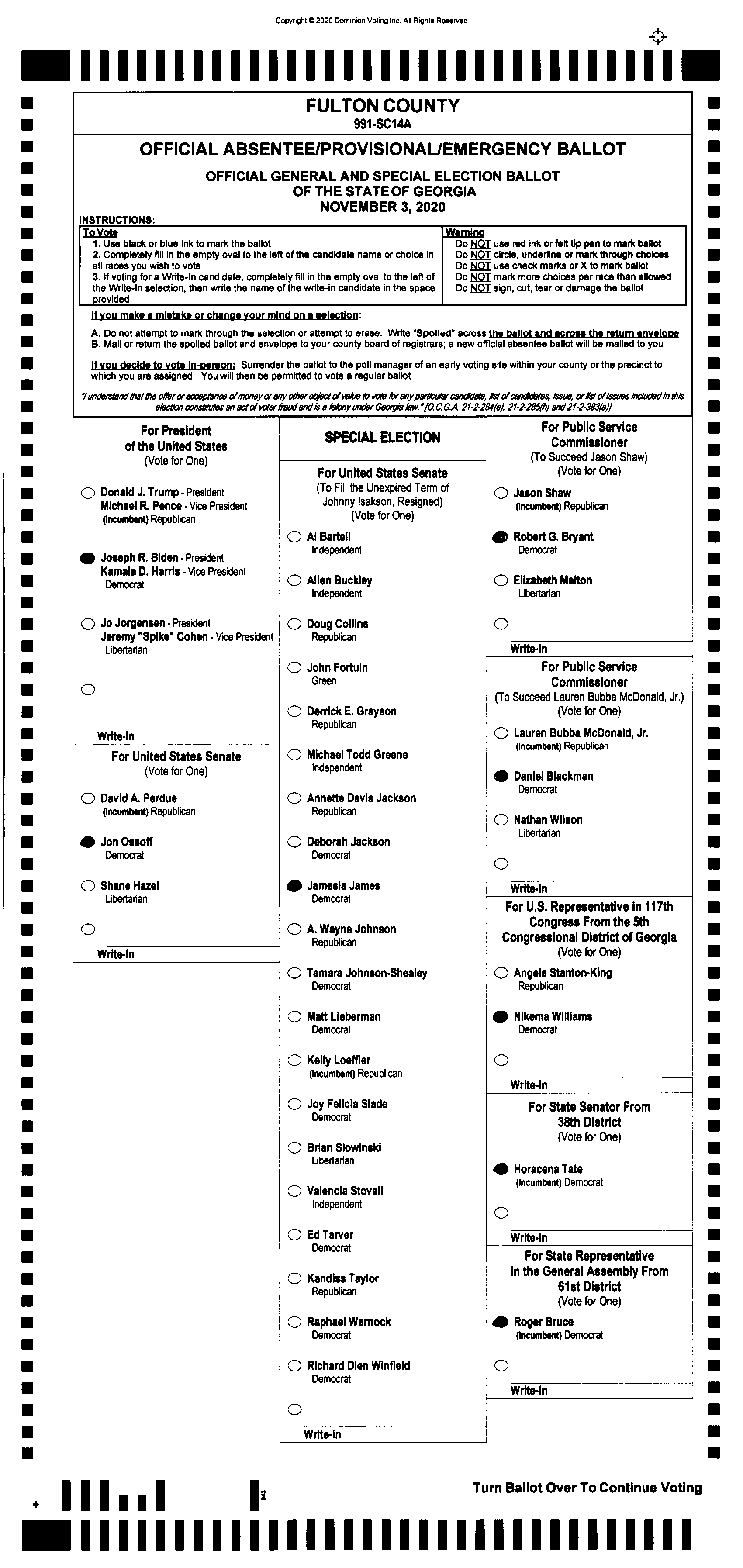 Source Ballot